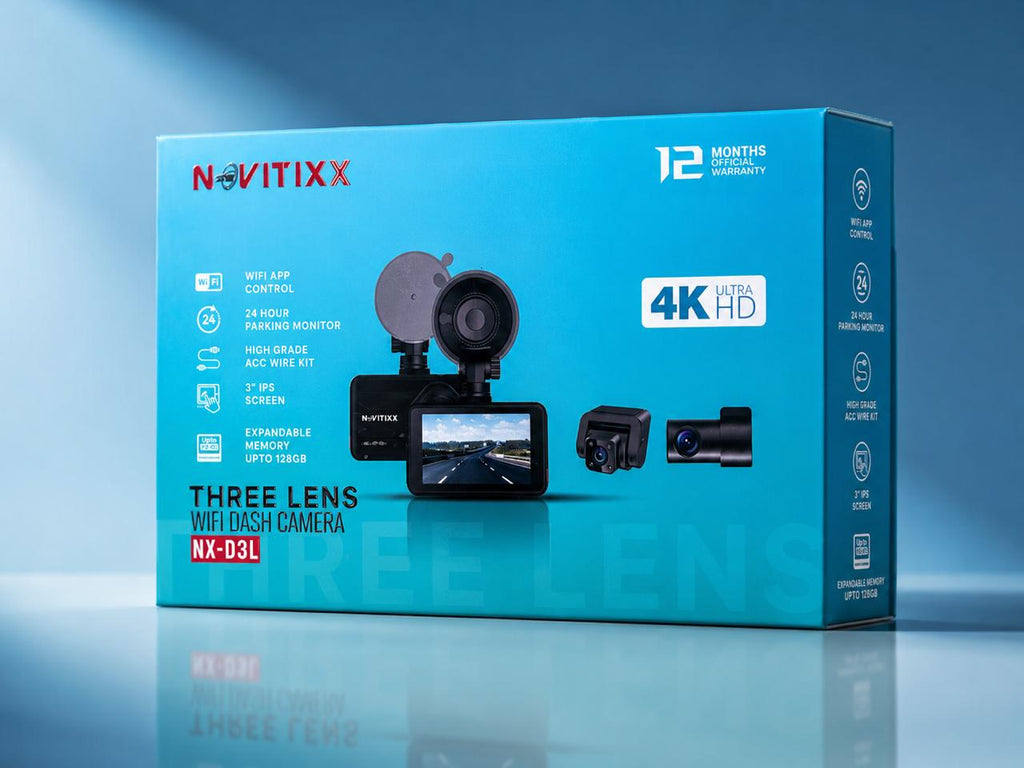 Novitixx (3 in 1) Dashcam NX-D3L
