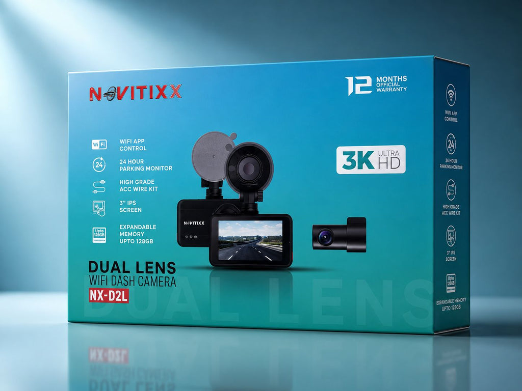 Novitixx (2 in 1) Dashcam NX-D2L