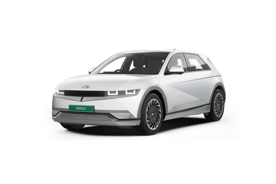 Hyundai Ioniq 5 in Optic White — V-KOOL heat control film