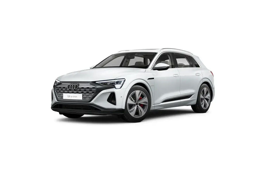 Audi Q8 e-Tron in Glacier White — V-KOOL heat control film