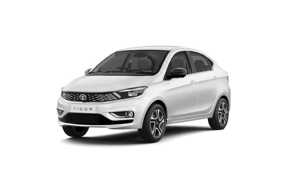 Tata Tigor in Pristine White — V-KOOL heat control film