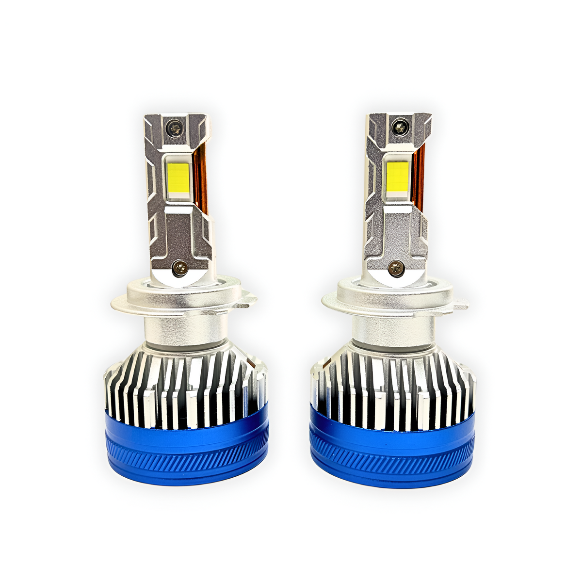 ACE AUTOS | H7/H19 LED Headlight Bulb 4300K, 250W (Set of 2 Bulbs)