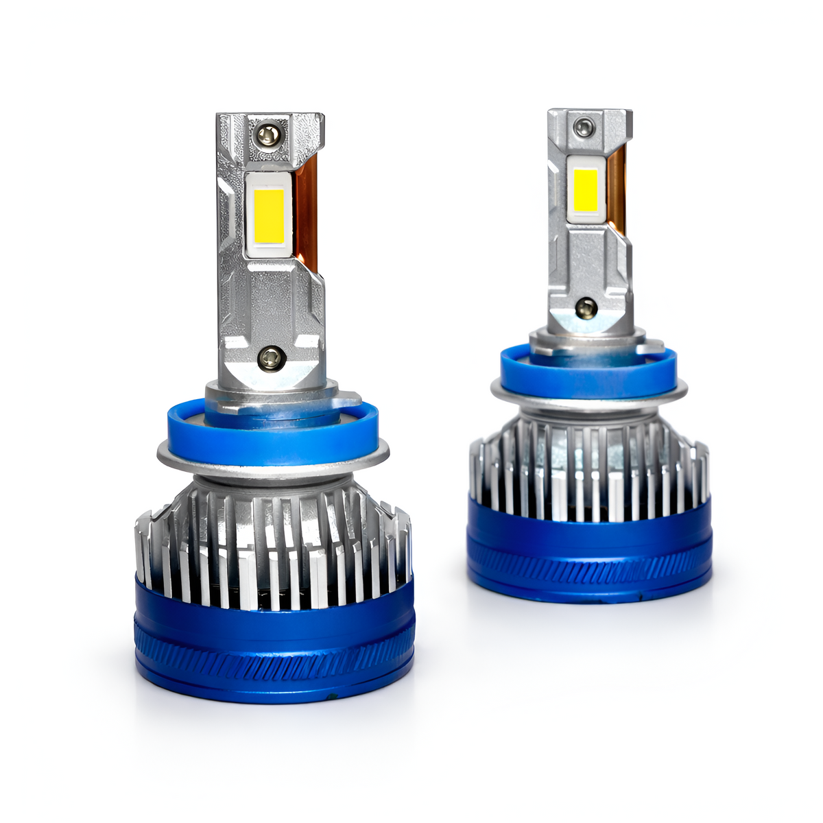 ACE AUTOS | H8/H9/H11 LED Headlight Bulb 4300K (Warm White), 230W (Set of 2 Bulbs)