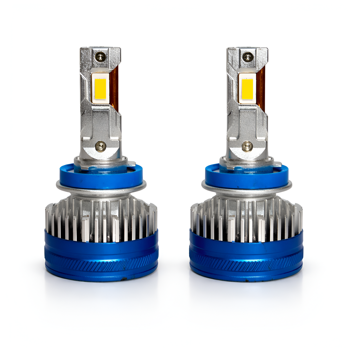 ACE AUTOS | H8/H9/H11 LED Headlight Bulb 4300K, 250W (Set of 2 Bulbs)