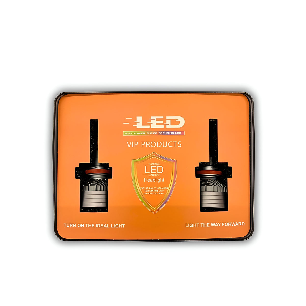 ACE AUTOS | H8/H9/H11/H16 Multi-Fit LED Headlight Bulb 6000K, 300W (Set of 2 Bulbs)