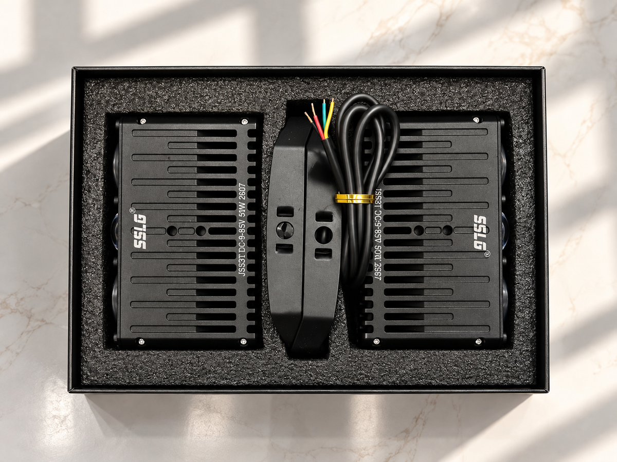 ACE AUTOS | SSLG JS53T PRO LED Driving Light, Dual-Color (Set of 2)