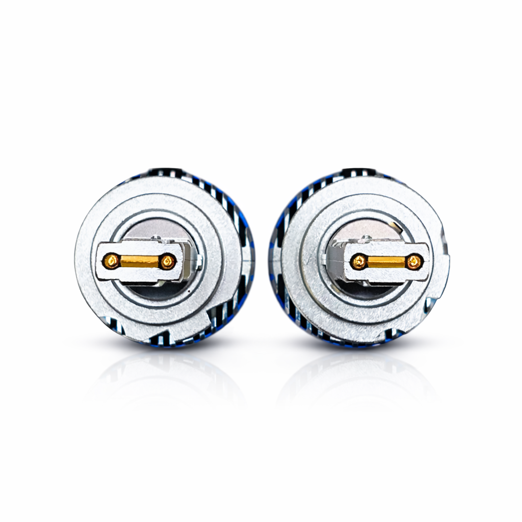 ACE AUTOS | H7/H19 LED Headlight Bulb 4300K, 250W (Set of 2 Bulbs)