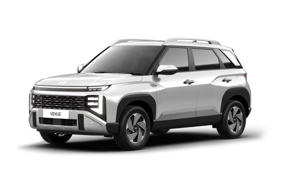 Hyundai Venue in Atlas White — V-KOOL heat control film