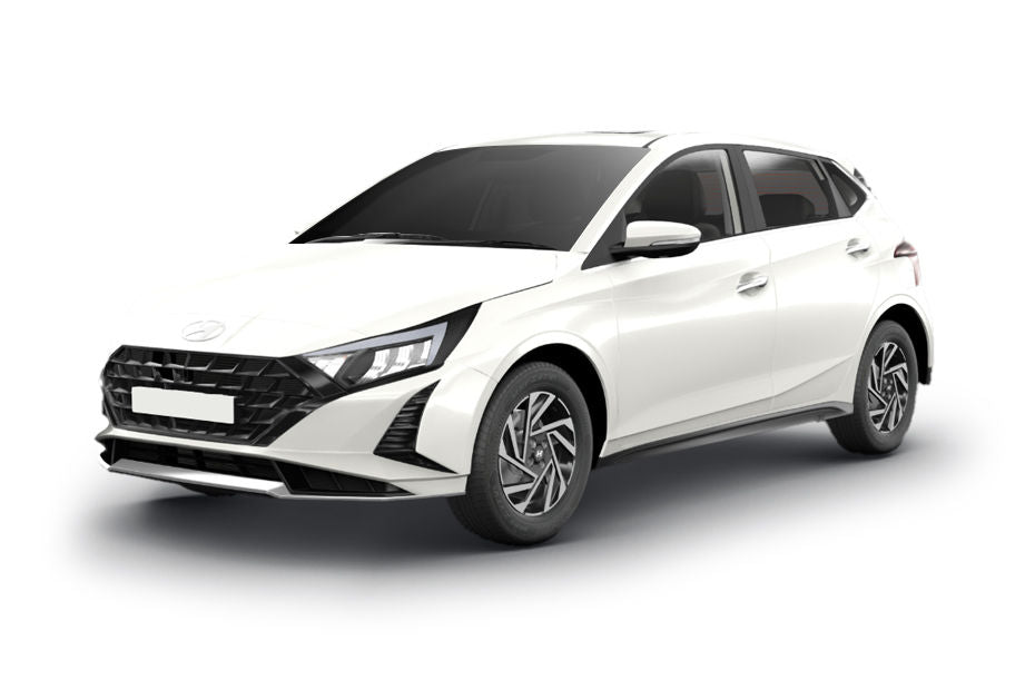 Hyundai i20 in Atlas White — V-KOOL heat control film