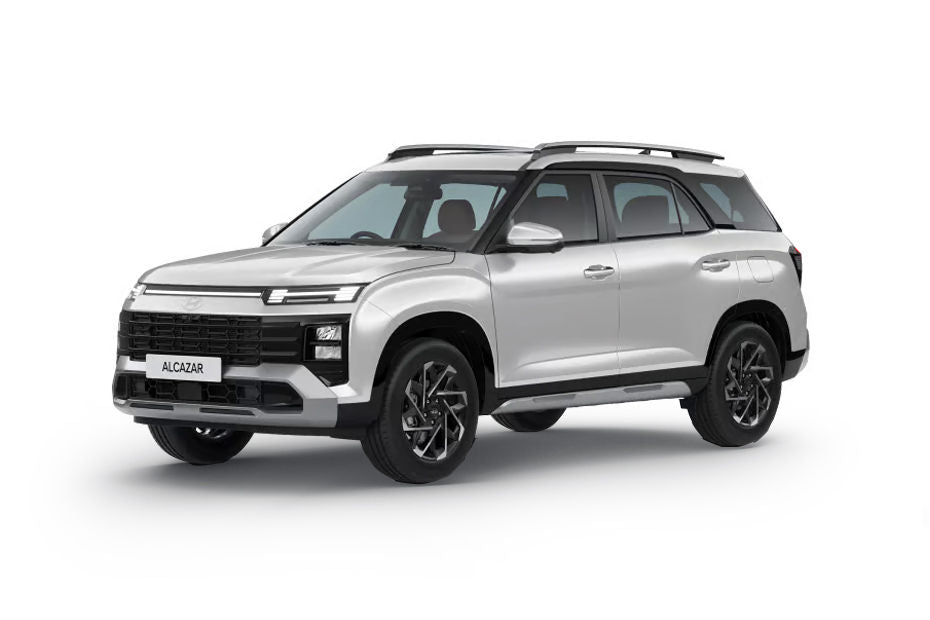 Hyundai Alcazar in Atlas White — V-KOOL heat control film