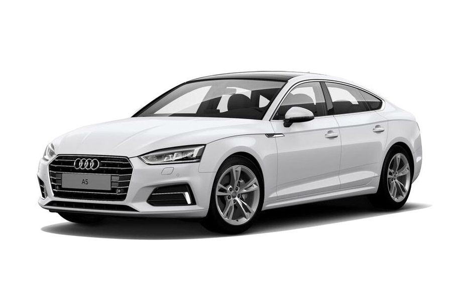 Audi A5 Sportback in Ibis White — V-KOOL heat control film