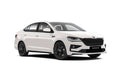 Skoda Salvia in Candy White — V-KOOL heat control film