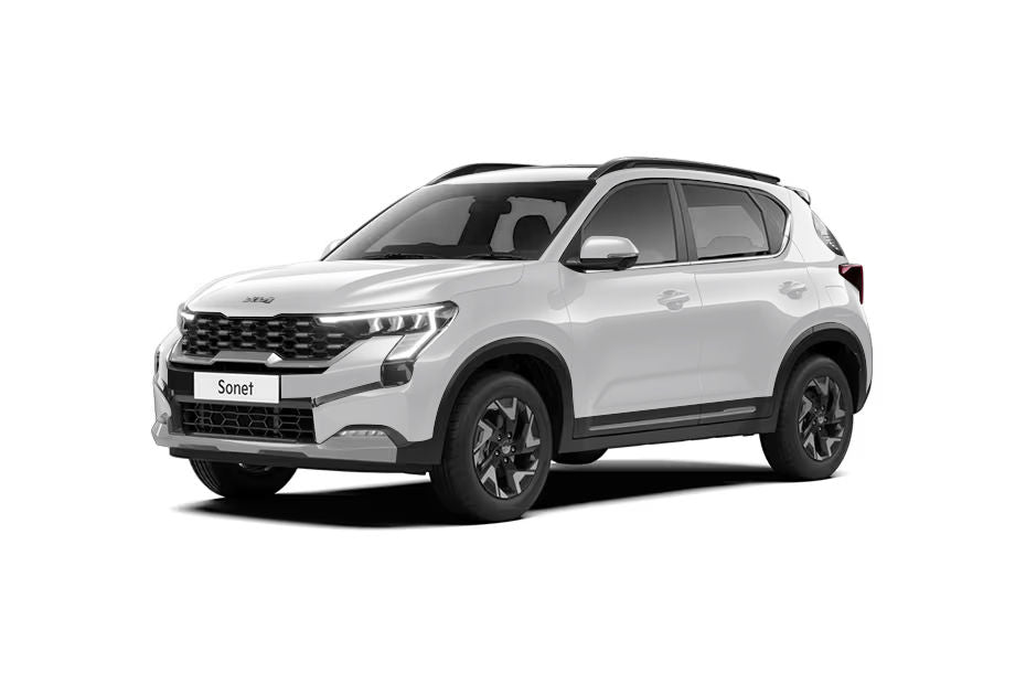 Kia Sonet in Clear White — V-KOOL heat control film