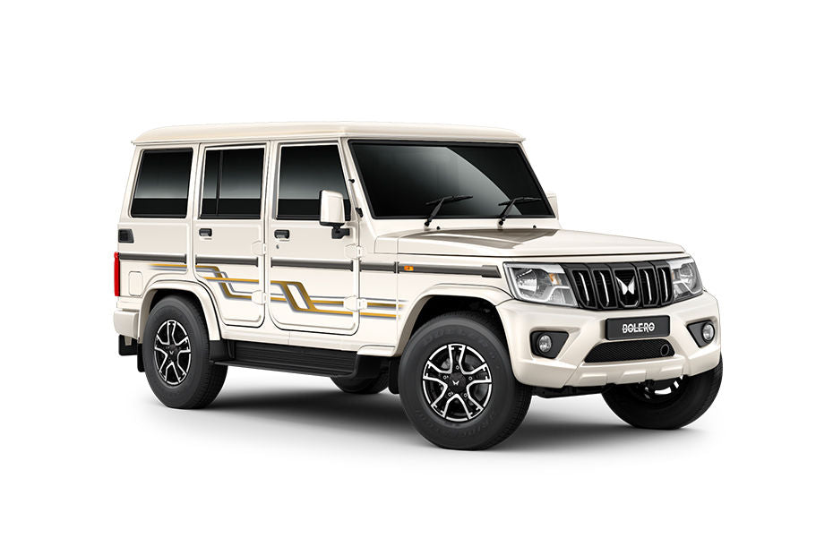 Mahindra Bolero in Diamond White — V-KOOL heat control film