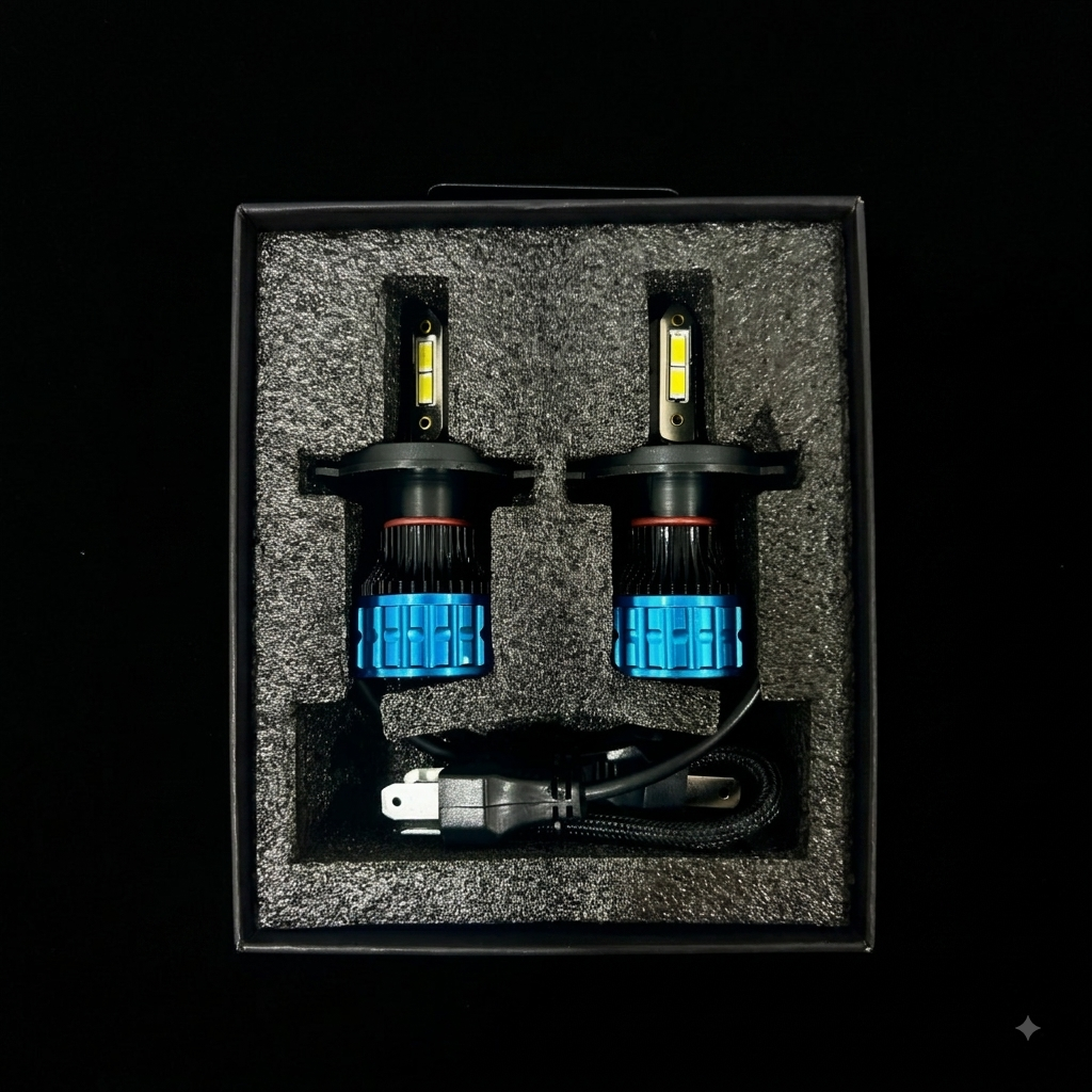 ACE H4 6000K 100W LED Headlight Bulb