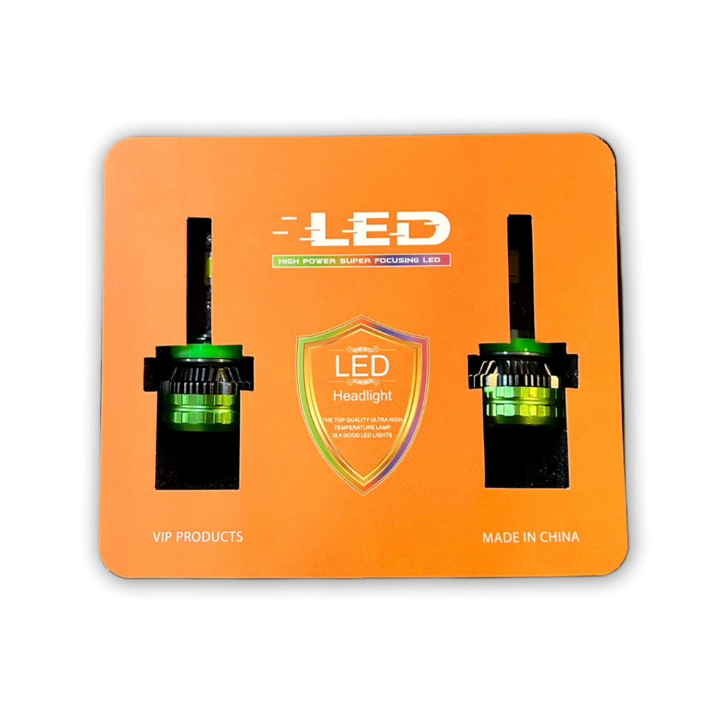 ACE AUTOS | 9005/HB3 LED Headlight Bulb 4300K, 250W (Set of 2 Bulbs)