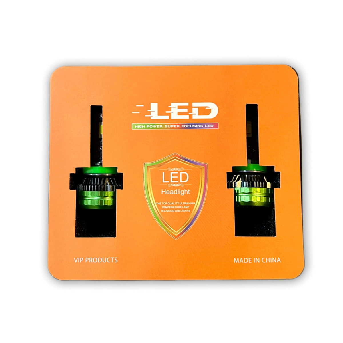 ACE AUTOS | 9005/HB3 LED Headlight Bulb 4300K, 250W (Set of 2 Bulbs)