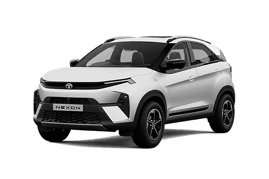 Tata Nexon in white — V-KOOL heat control film fitment