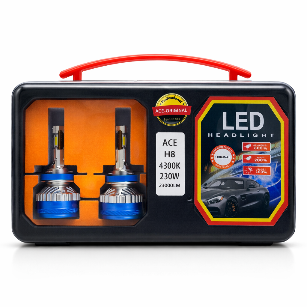 ACE H8 4300K 230W LED Headlight Bulb