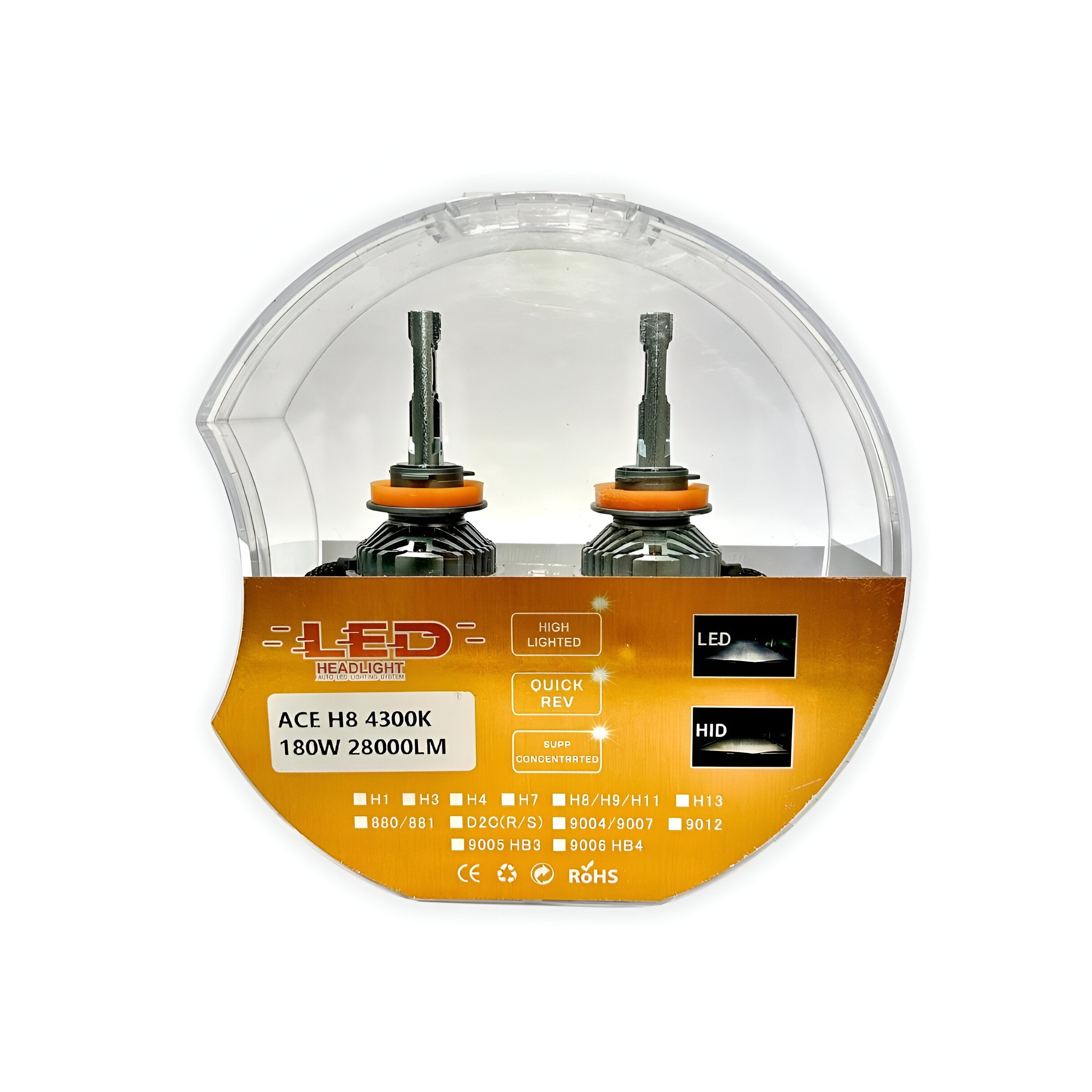 ACE H8 4300K 180W - 4