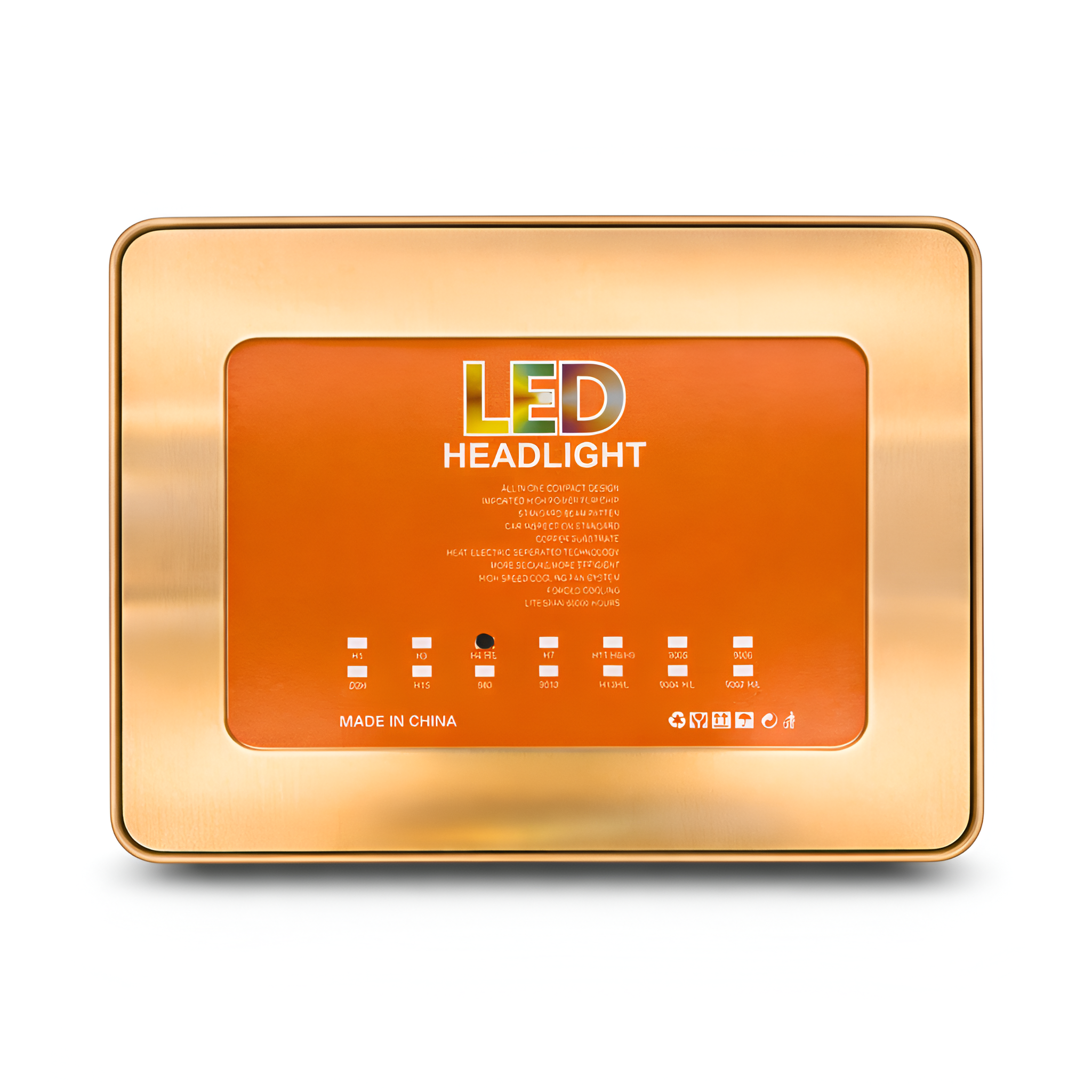 ACE H4/H19 LED Headlight Bulb — 4300K, 300W