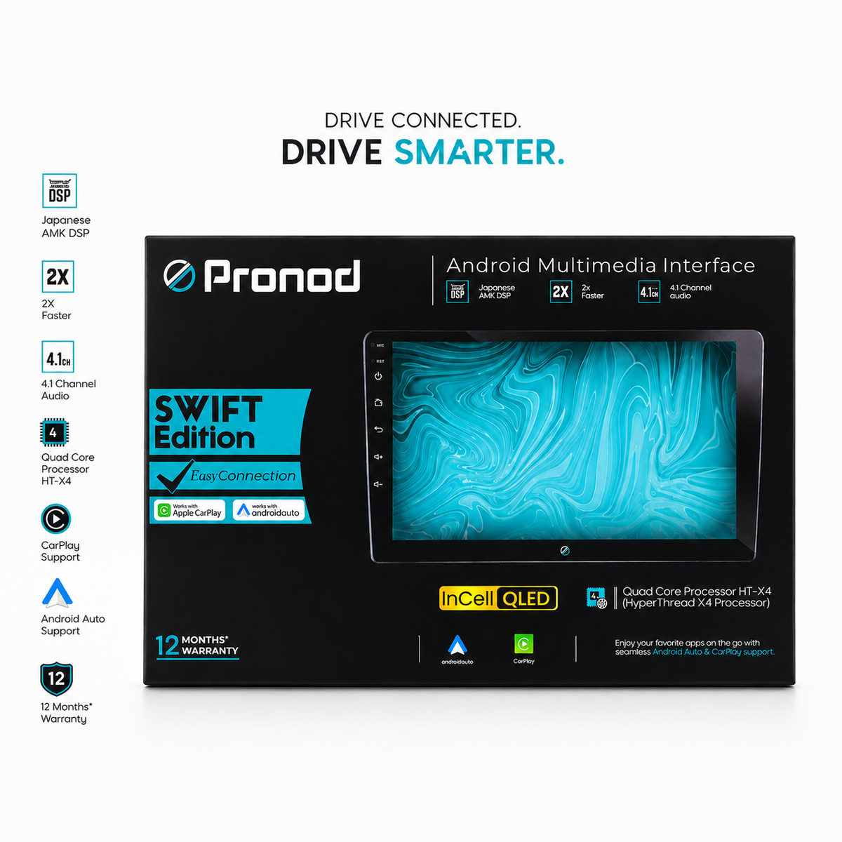 Pronod Swift Edition main image, CarPlay Android Auto DSP