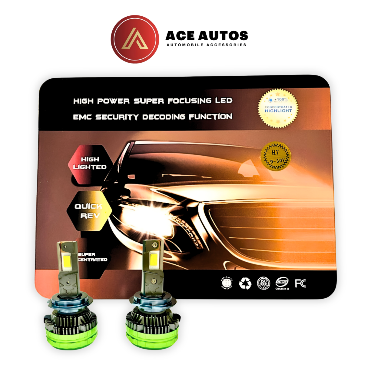 ACE H7 6000K 250W - 2