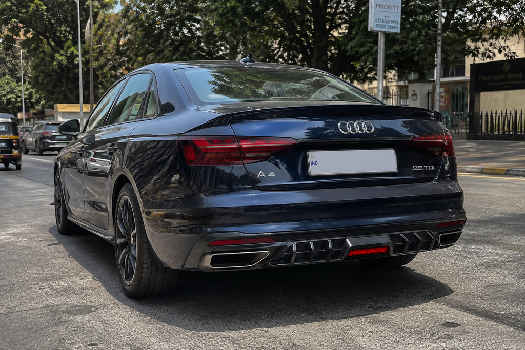 F1 Style Rear Diffuser with LED Brake Light - LED lit