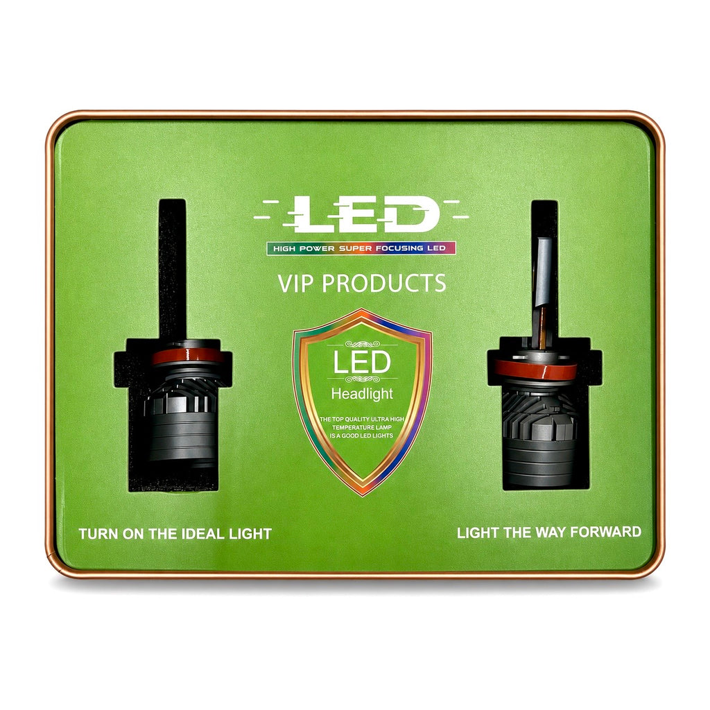 ACE H8/H9/H11 LED Headlight Bulb — 4300K, 300W