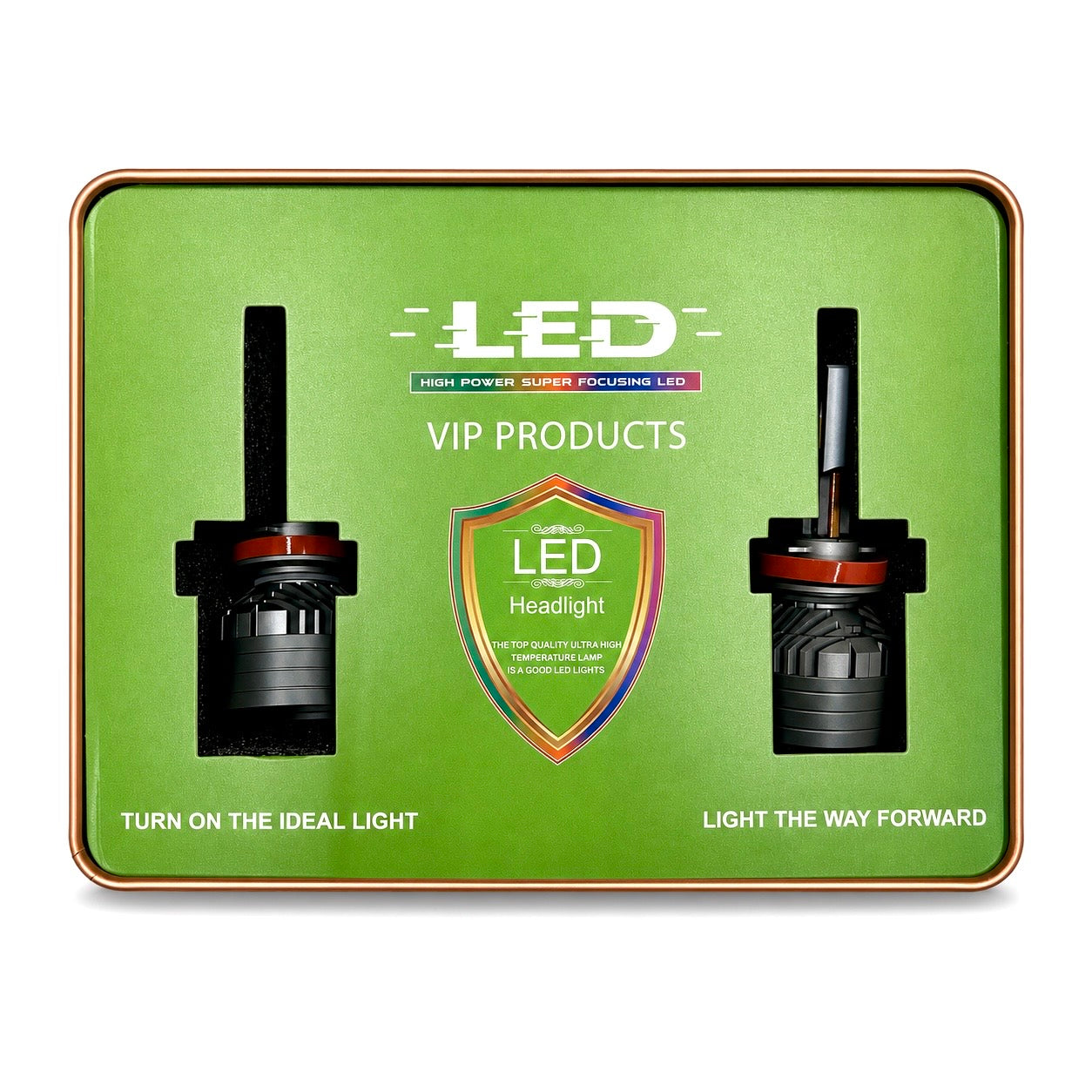 ACE H8/H9/H11 LED Headlight Bulb — 4300K, 300W