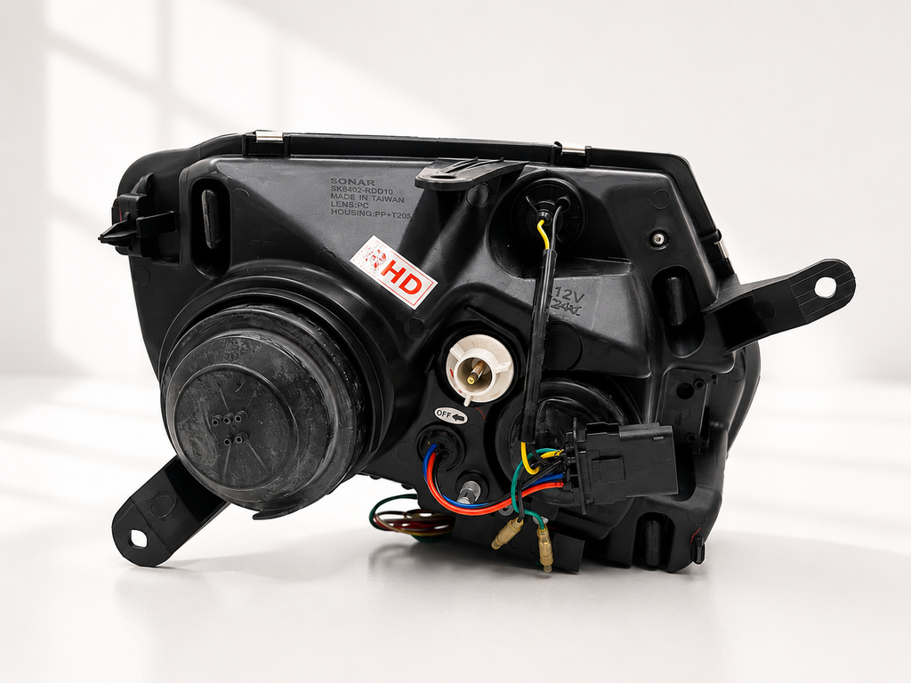 Renault Duster Headlight with DRL - angle view