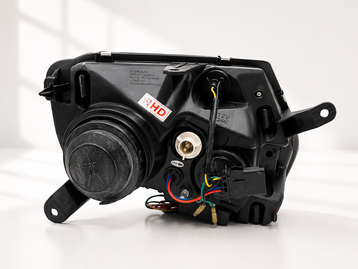Renault Duster Headlight with DRL - angle view