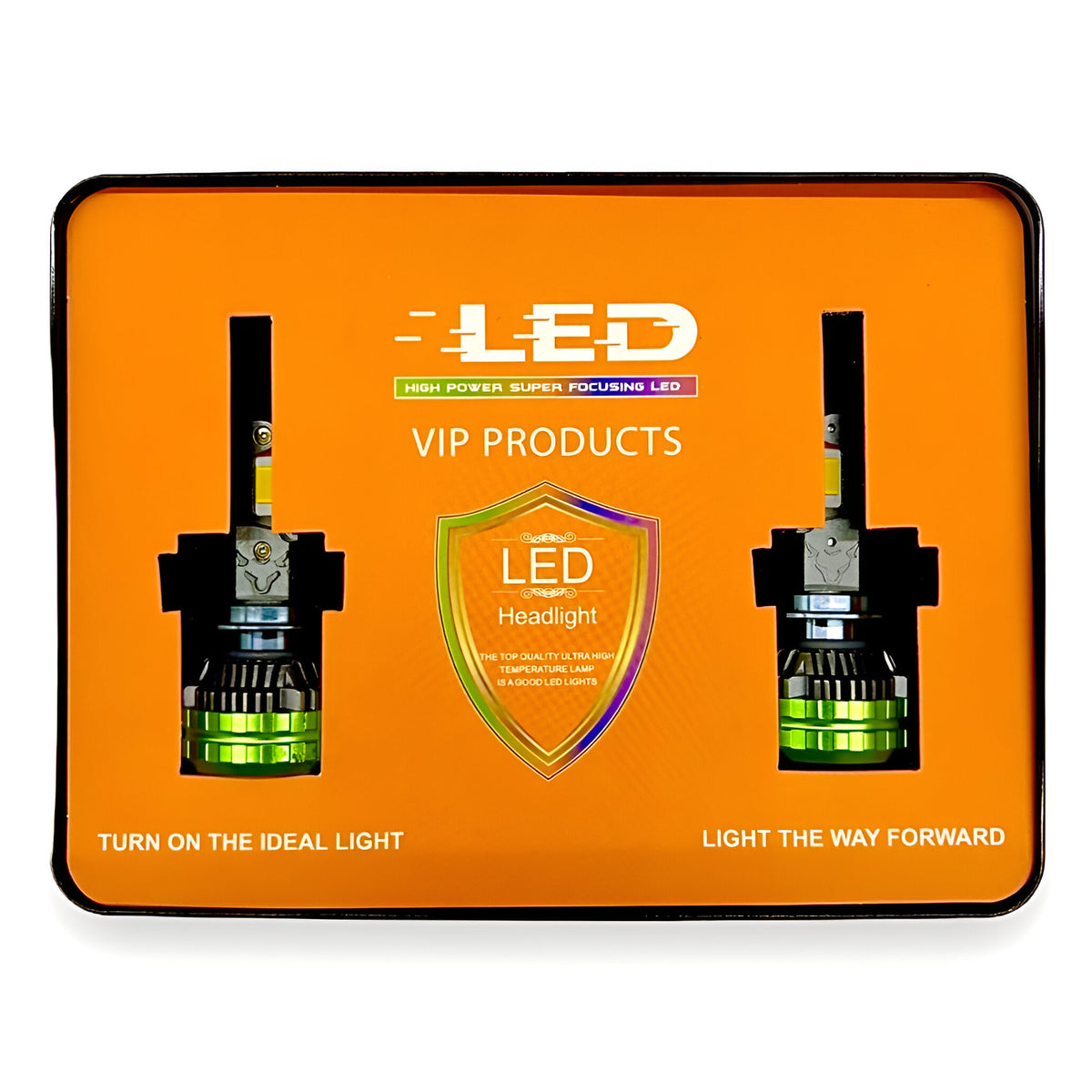 ACE AUTOS | H7/H18 LED Headlight Bulb 6000K, 250W (Set of 2 Bulbs)