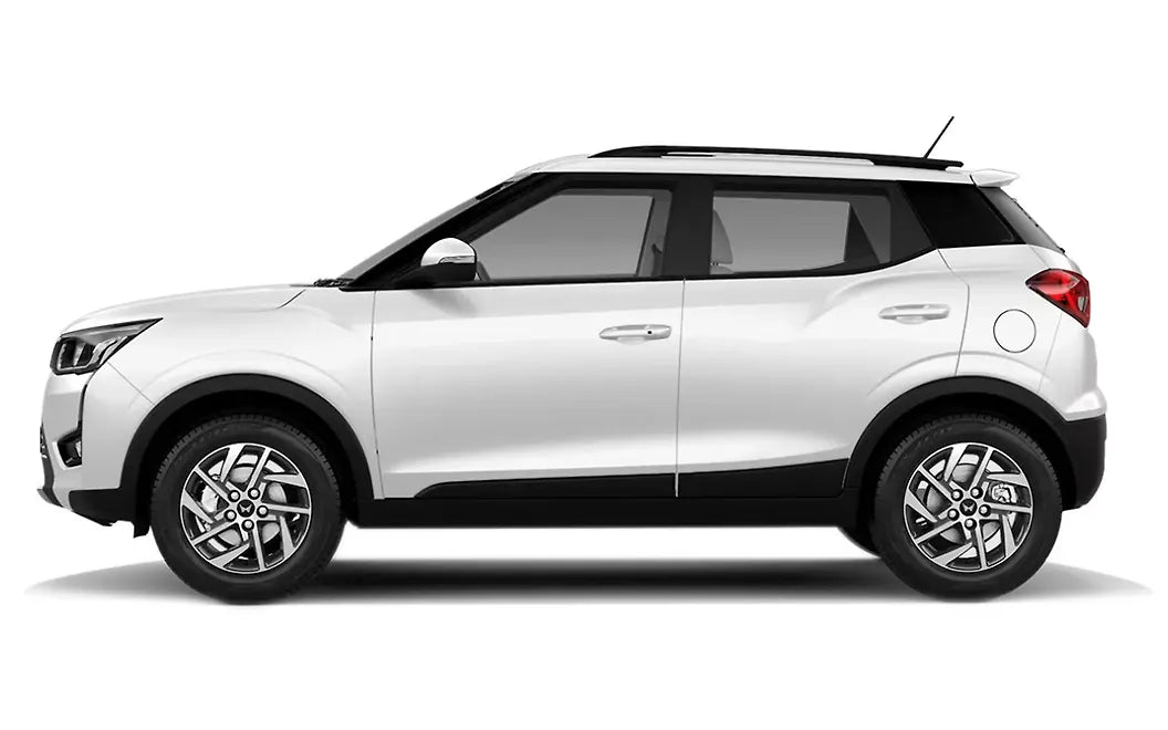 Mahindra XUV 300 in Pearl White — V-KOOL heat control film